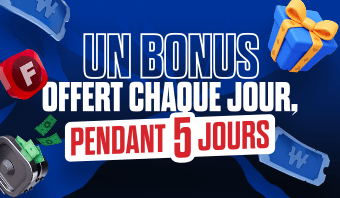 Welcome bonus