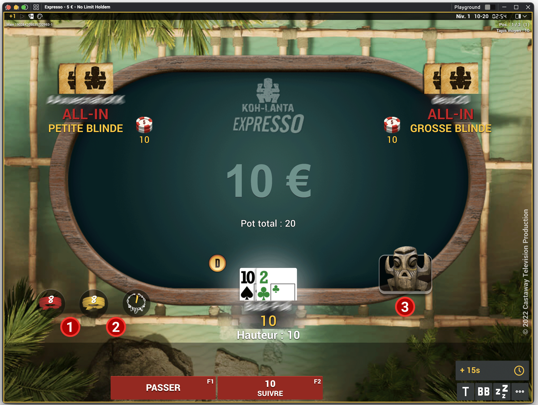 Visite guidée winamax section cash game