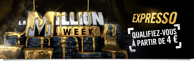 Le million pour tous les joueurs d'Expresso ! – Poker52