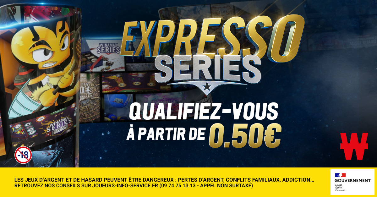 Les tournois poker Expresso Winamax