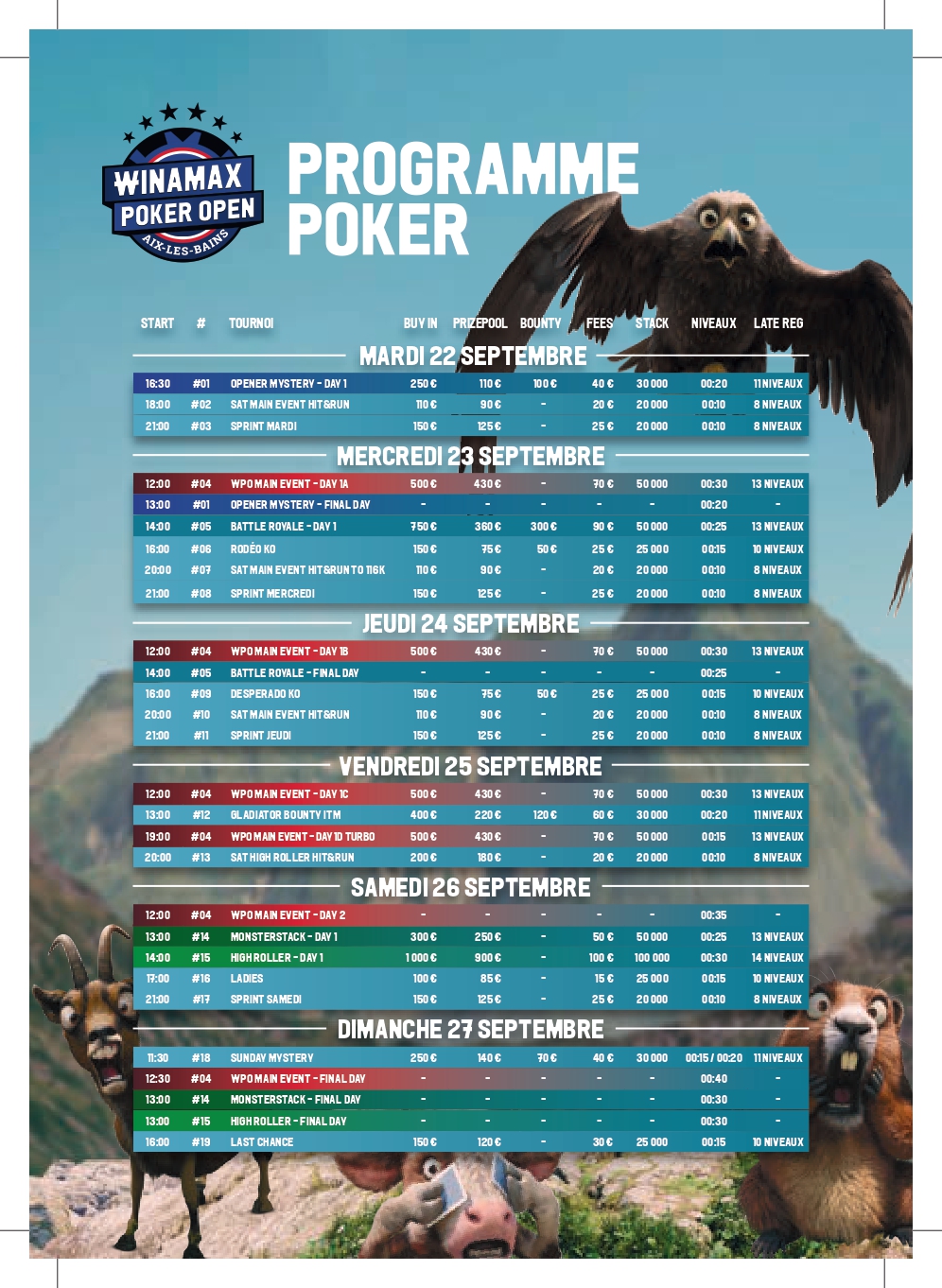 Programme Poker