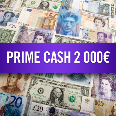 Prime cash 2 000 €