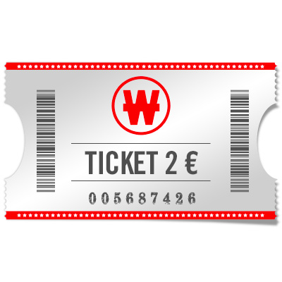 Ticket 2 €