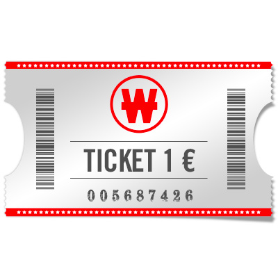 Ticket 1 €