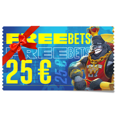 25 € de Freebets à offrir