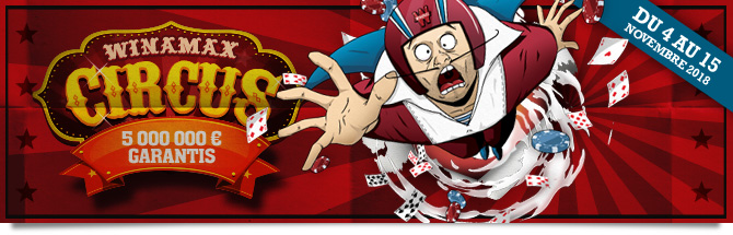 Winamax Circus Bandeau