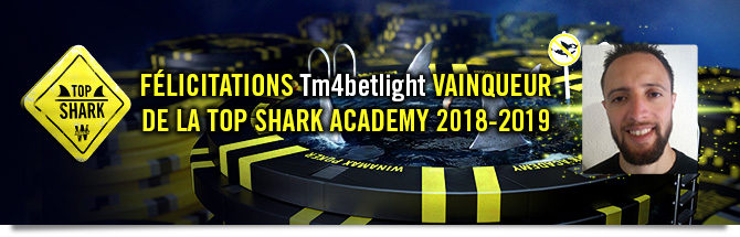 Aladin Reskallah remporte la Top Shark Academy