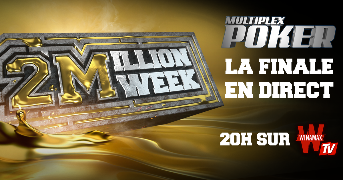 Ce soir sur Winamax TV: 2 Million Week, le sprint final - ThePressFree