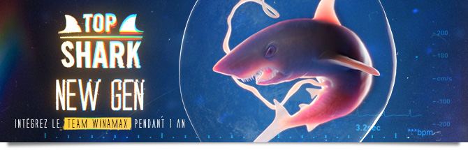 Top Shark Academy Bandeau