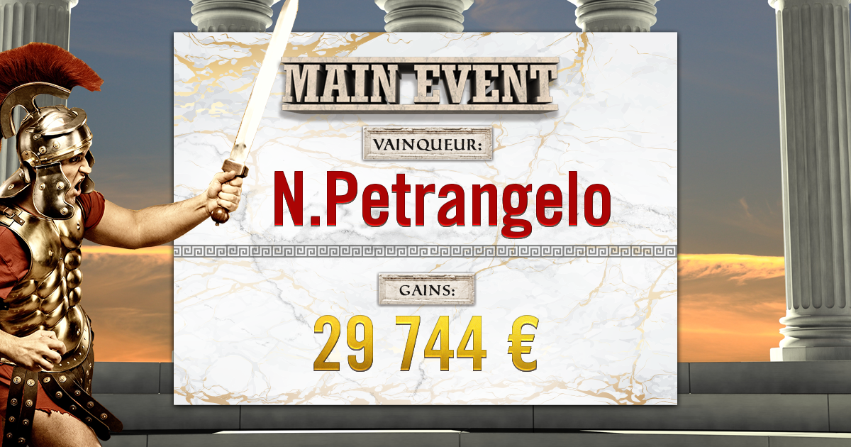 Main Event Winamax N.Petrangelo