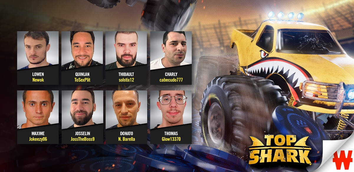 Top Shark Candidats Semaine 1