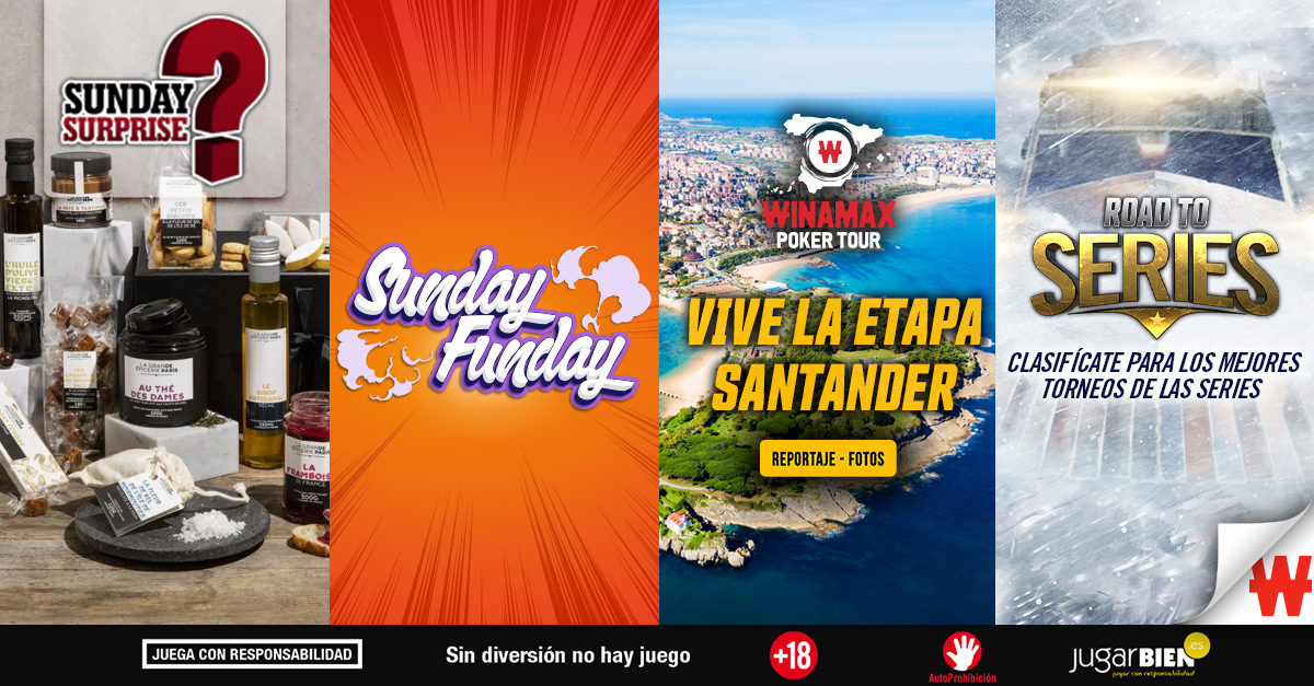 Tu fin de semana en Winamax Actualité Winamax