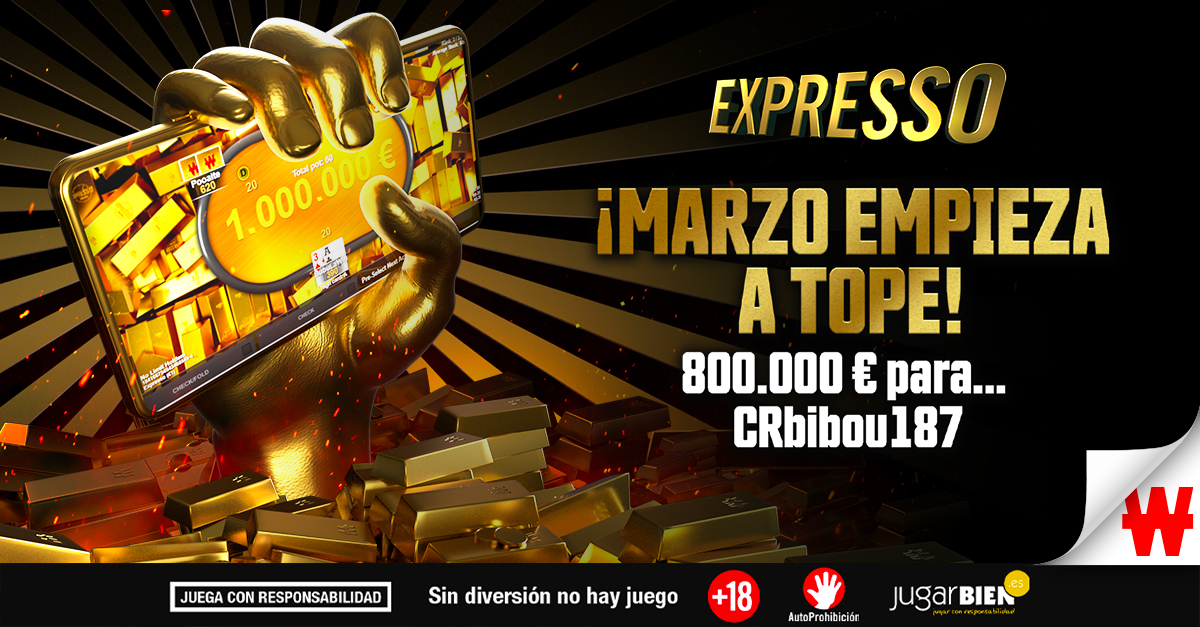 Expresso 1 Millón: el marzo que CRbibou187 no olvidará - Actualité ...