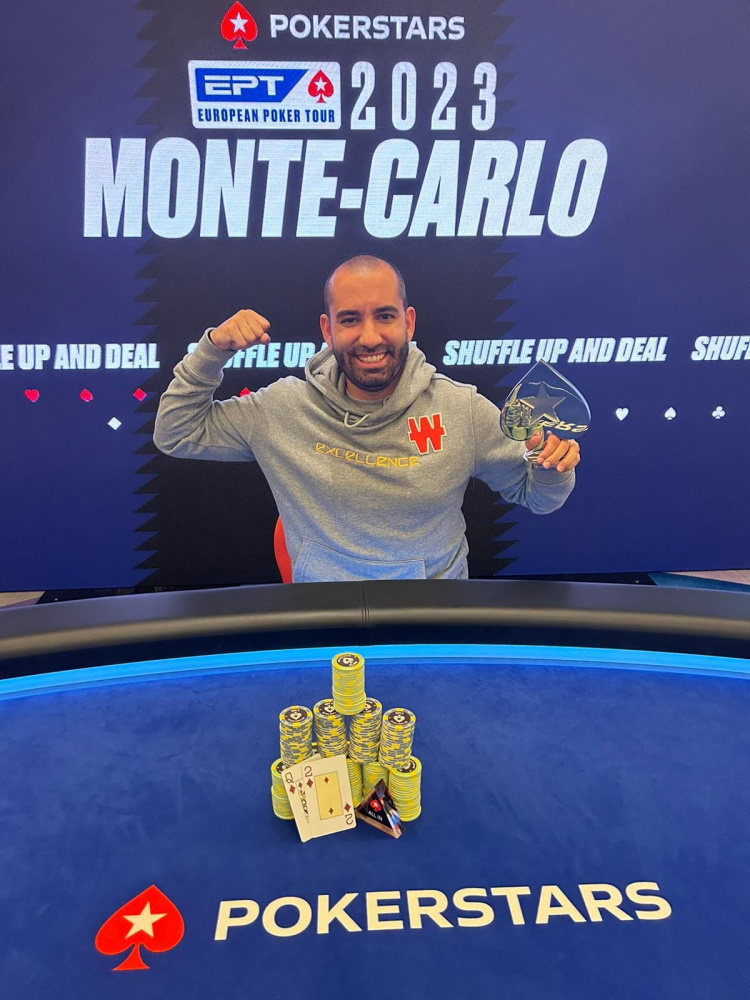 Joao Vieira remporte le High Roller 25 000 € de l'EPT Monte Carlo