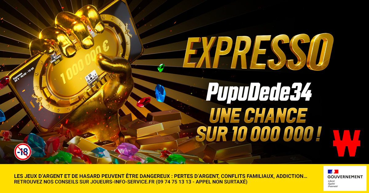 Expresso Million 1 chance sur 10 000 000 ! Actualité Winamax