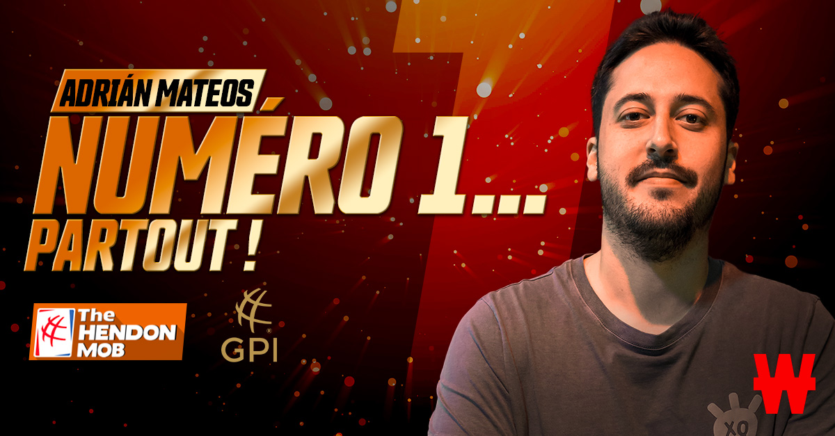 Adrián Mateos : numéro 1... partout !