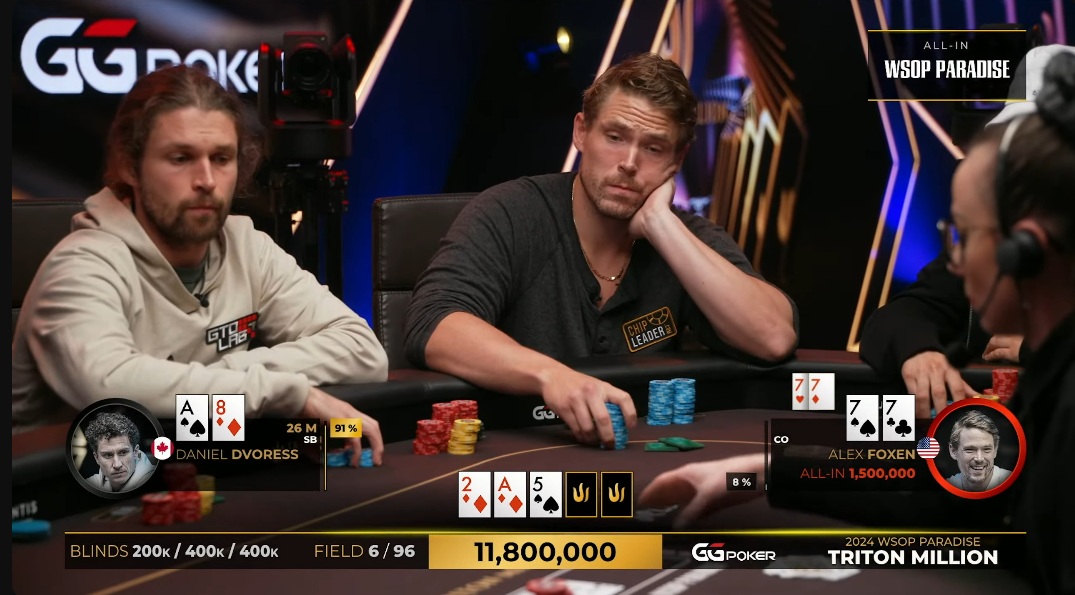Alex Foxen OUT