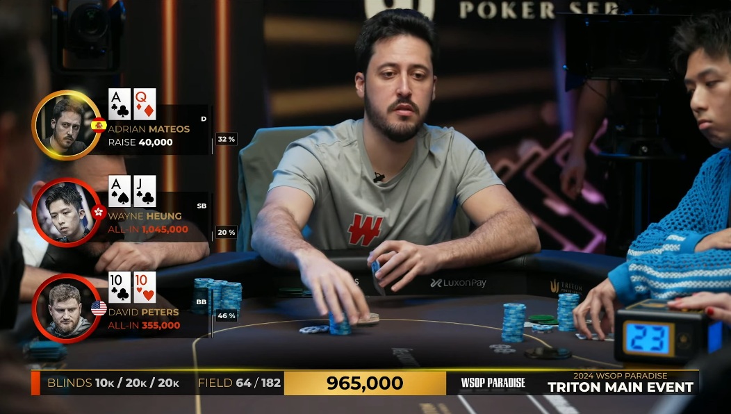 Adrián Mateos Triple Up