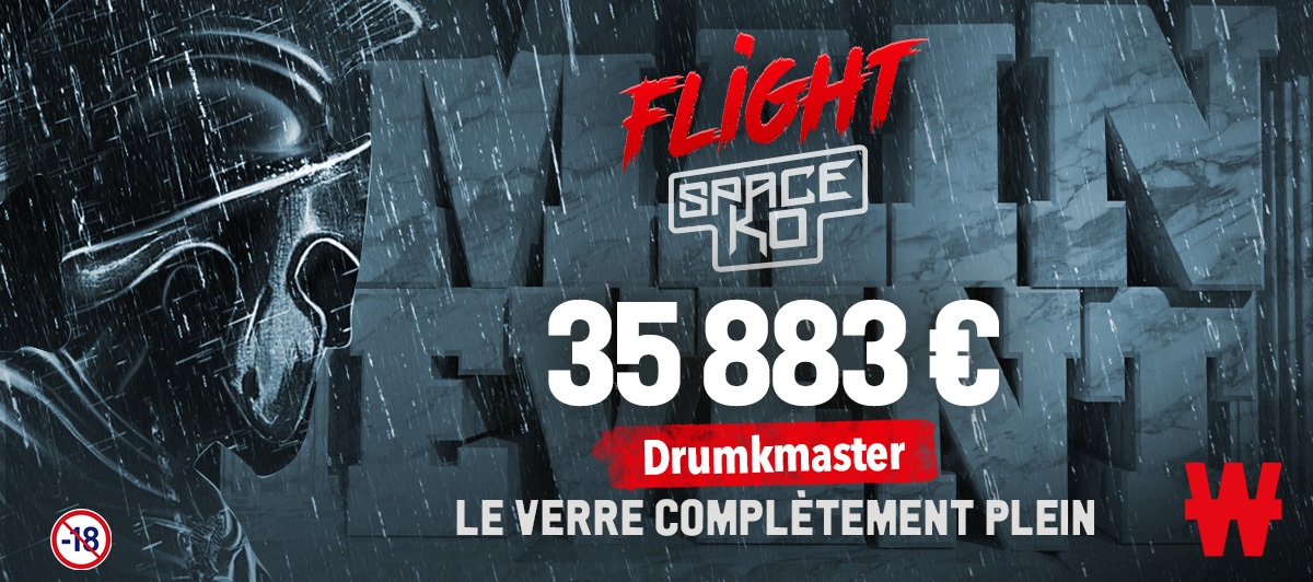 Main Event Flight Space KO Bandeau