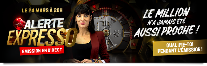 Alerte Expresso - première émission le lundi 24 mars
