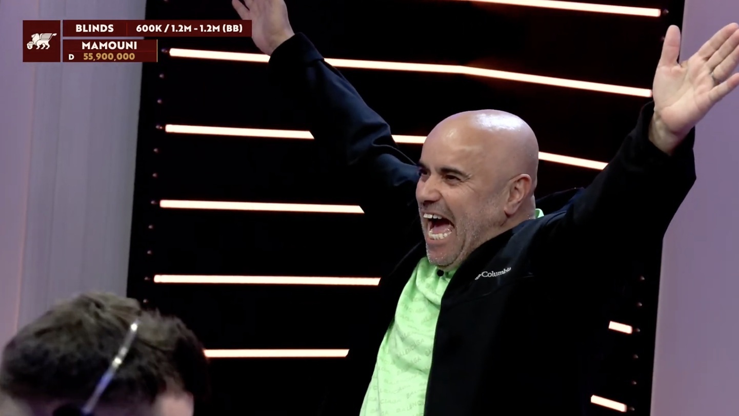 Mohamed Mamouni Win Venetian
