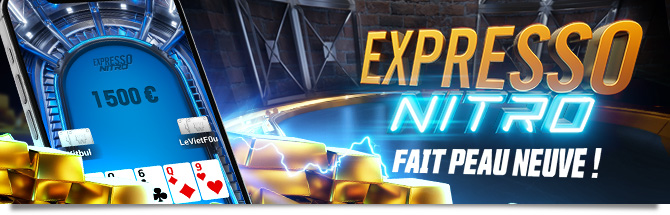 Winamax Poker : un nouveau look pour l'Expresso Nitro