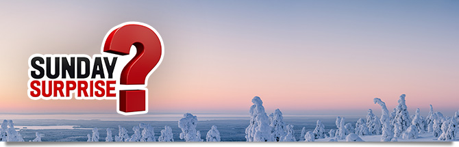 Space Sunday Suprise