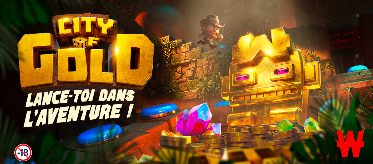 City of Gold : nouveau jeu, en exclusivité sur Winamax !