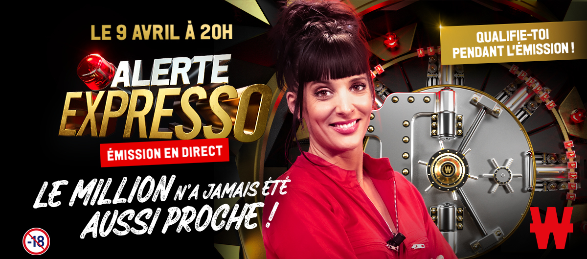 Alerte Expresso : 3e émission jeudi 7 avril à 20 heures
