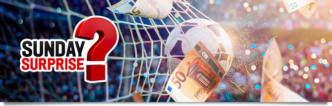 Sunday Surprise 50 € par point