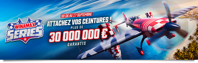 Winamax Series - les r&eacute;sultats du 10/09/2026