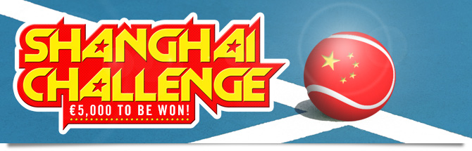 Shanghai Challenge &ndash; 5,000 euros to be won!  