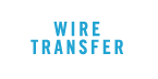 Deposit by bank or wire transfer