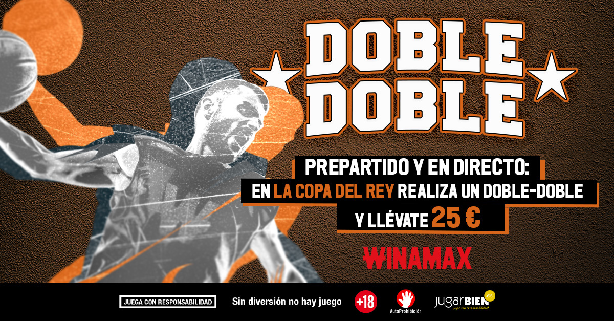 Dobledoble ¡Consigue Freebets apostando al baloncesto! Winamax