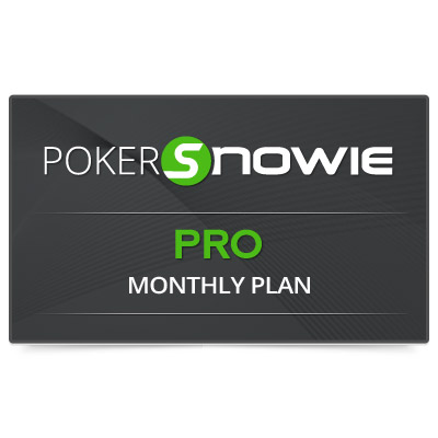 PokerSnowie PRO MENSUEL