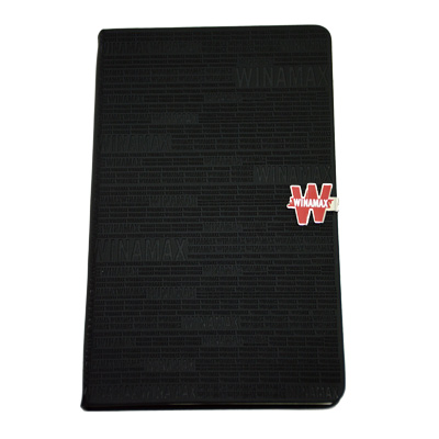 Black A5 Winamax notebook